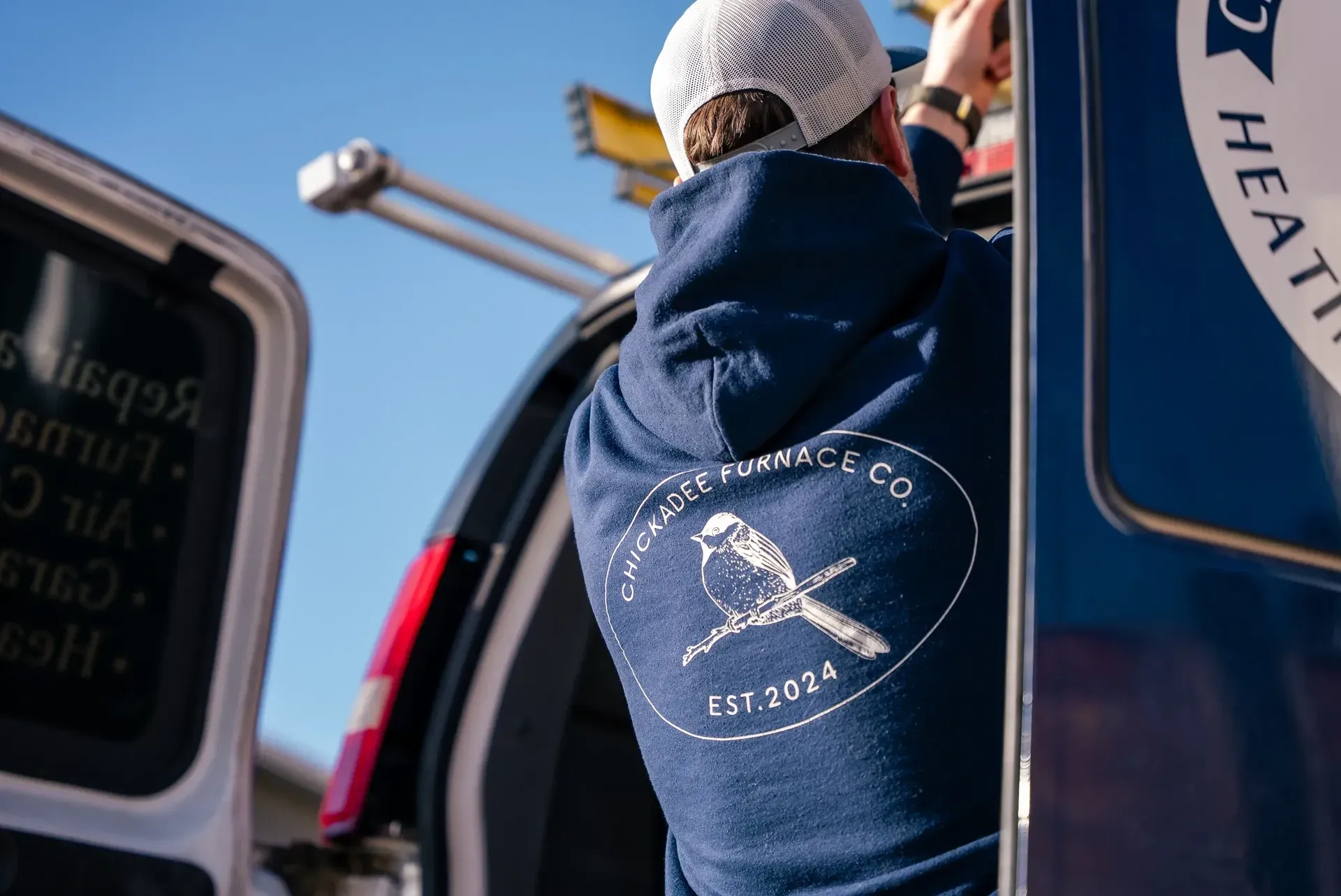 Nolan — owner and HVAC technician at Chickadee Furnace Co. Calgary