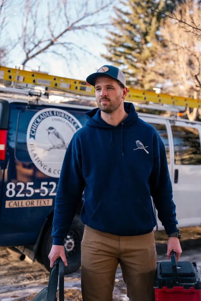 Nolan — owner and HVAC technician at Chickadee Furnace Co. Calgary